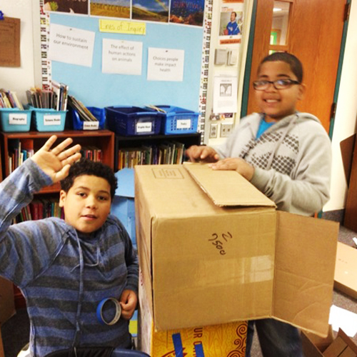 Cardboard In the Classroom: Knowledge Is Your Fun Pass