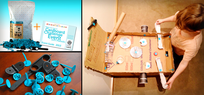 Makedo Cardboard Challenge Kits